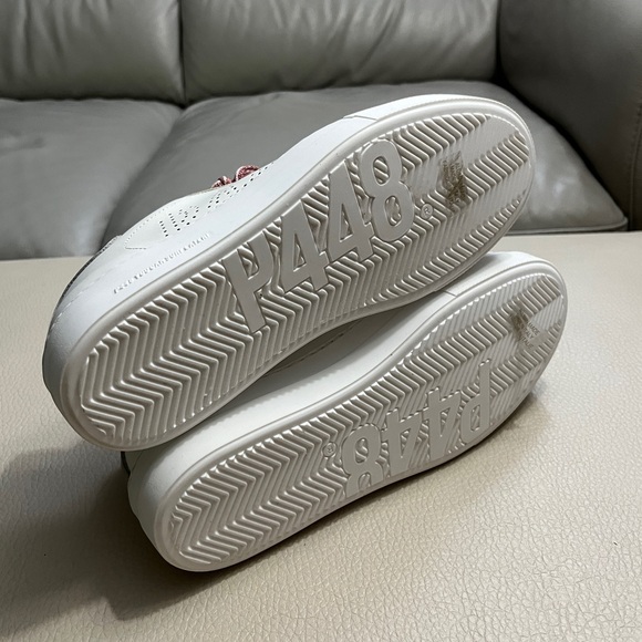 NWOB-P448 Italian Sneakers Thea Sneaker - Made in Italy - Size 10.5/41 - Picture 6 of 7